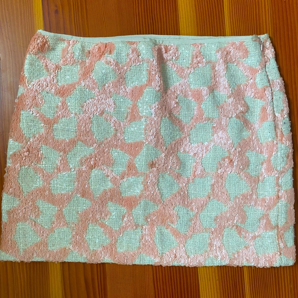 Banana Republic sequin mini skirt